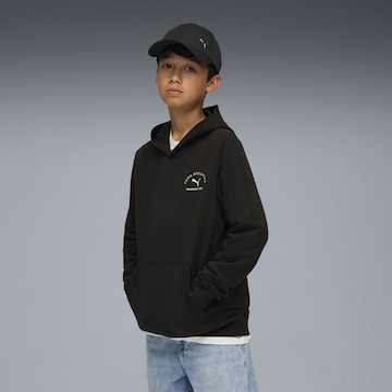 PUMA Sweatshirt in Zwart: voorkant