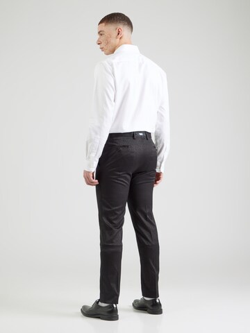 Regular Pantaloni eleganți 'ROAD' de la Karl Lagerfeld pe negru