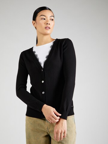 IKKS Knit cardigan in Black: front