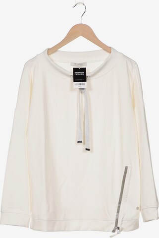 monari Sweatshirt & Zip-Up Hoodie in XXXL in White: front