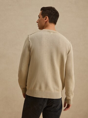 DAN FOX APPAREL Свитер 'Orlando' в Серый