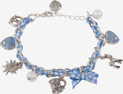 Six Armband in blau / silber, Produktansicht