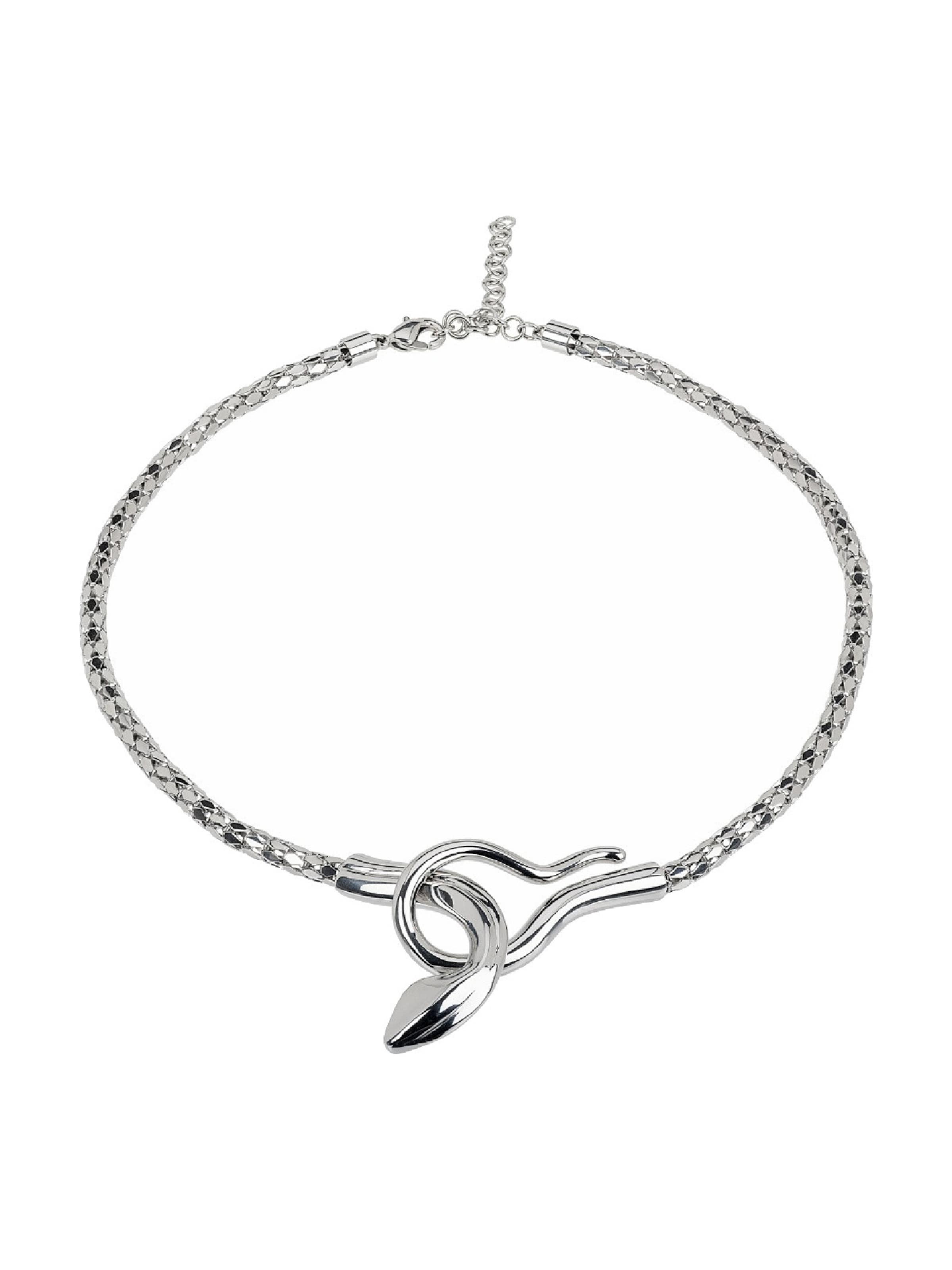 Breil Ketting in Zilver: voorkant