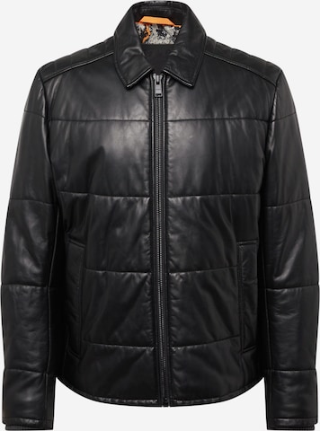 BOSS Orange Between-Season Jacket 'Jeroh' in Black: front