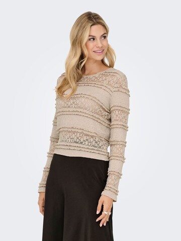JDY Shirt 'JDYSarah' in Beige: front