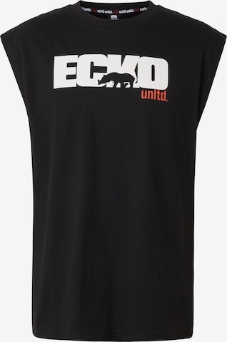 Maglietta di Ecko Unlimited in nero: frontale