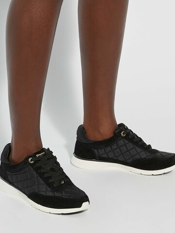 Dune LONDON Sneakers laag 'Everglow' in Zwart