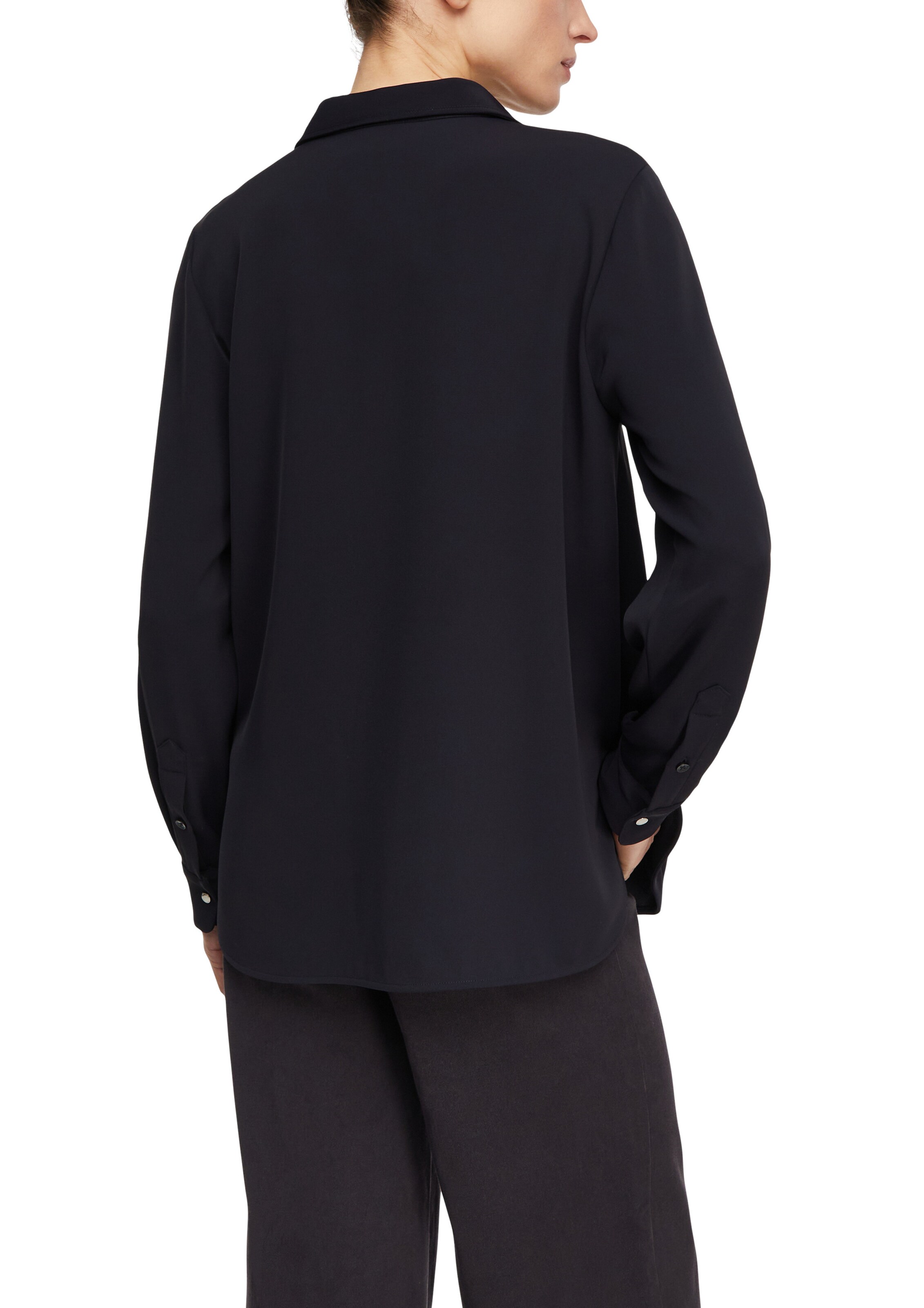 COMMA Blouse in Blauw