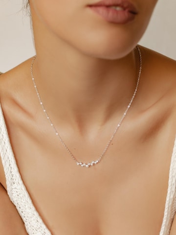 Hey Happiness Sieraden set 'Gemstone Crown and Pearl Layering Necklaces Set' in Zilver
