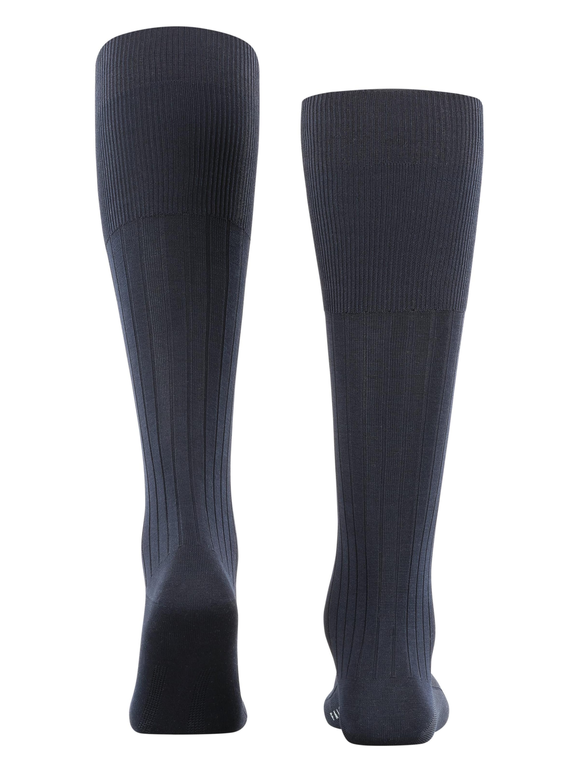 FALKE Knee High Socks 'Milano' in Blue