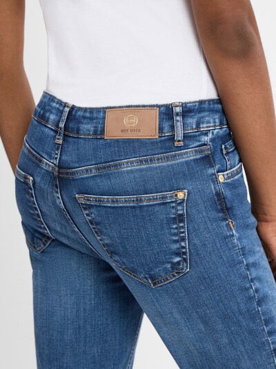 MOS MOSH Jeans in blue denim / braun, Produktansicht