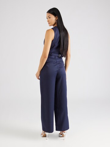 Dorothy Perkins Wide leg Pleat-front trousers in Blue