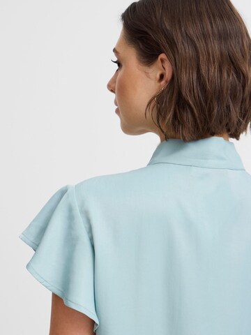ICHI - Blusa 'Stinea' en azul