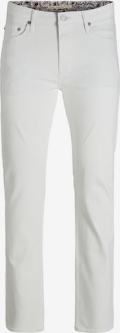 JACK & JONES Tapered Jeans in Wit: voorkant
