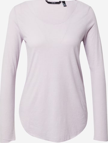 VERO MODA Shirt in Lila: voorkant