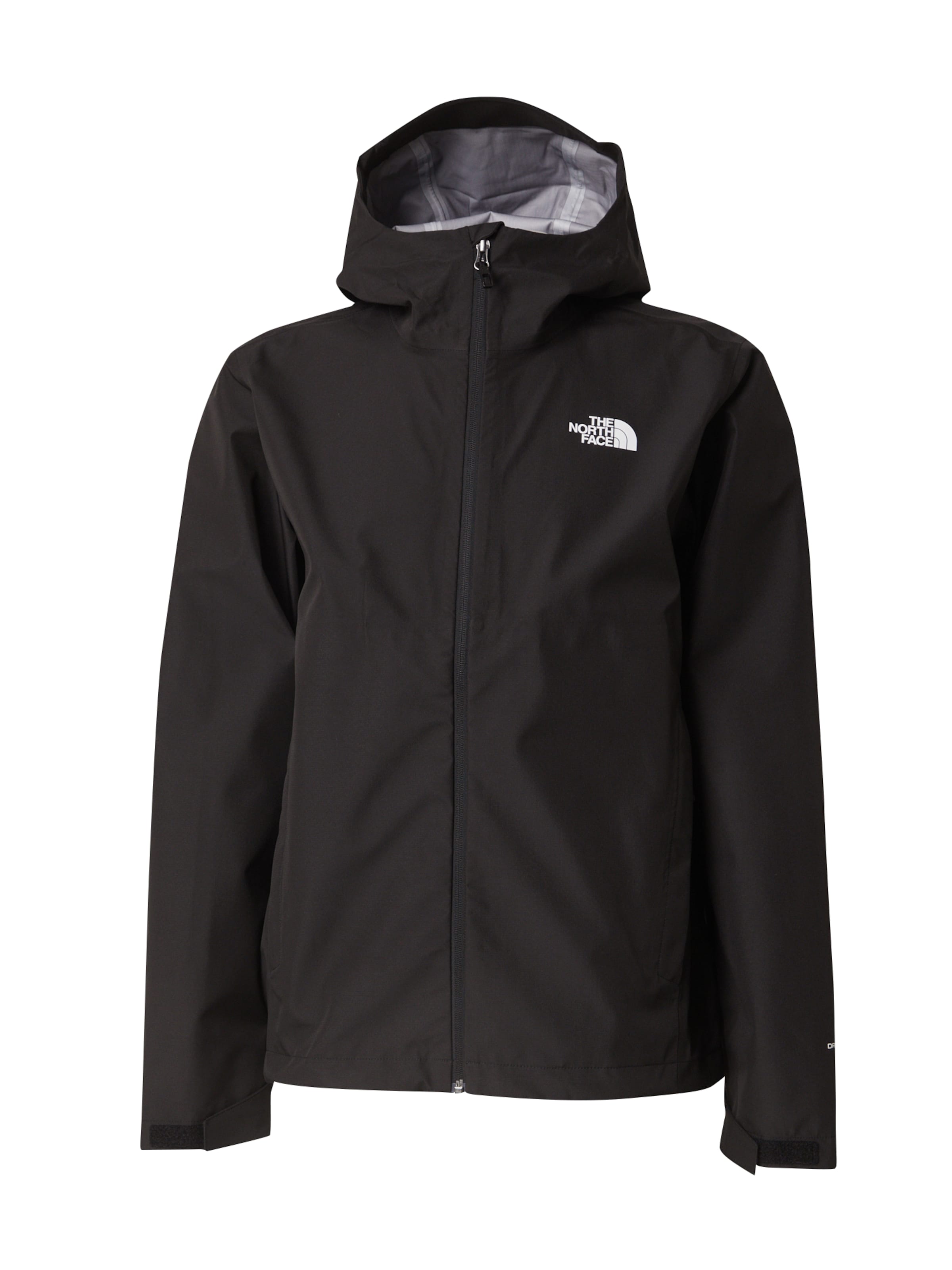 THE NORTH FACE Яке Outdoor 'Whiton' в черно: отпред