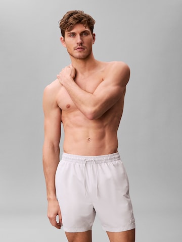 Calvin Klein Swimwear Regular Zwemshorts in Wit