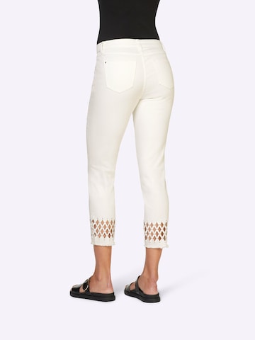 Slimfit Pantaloni di heine in beige