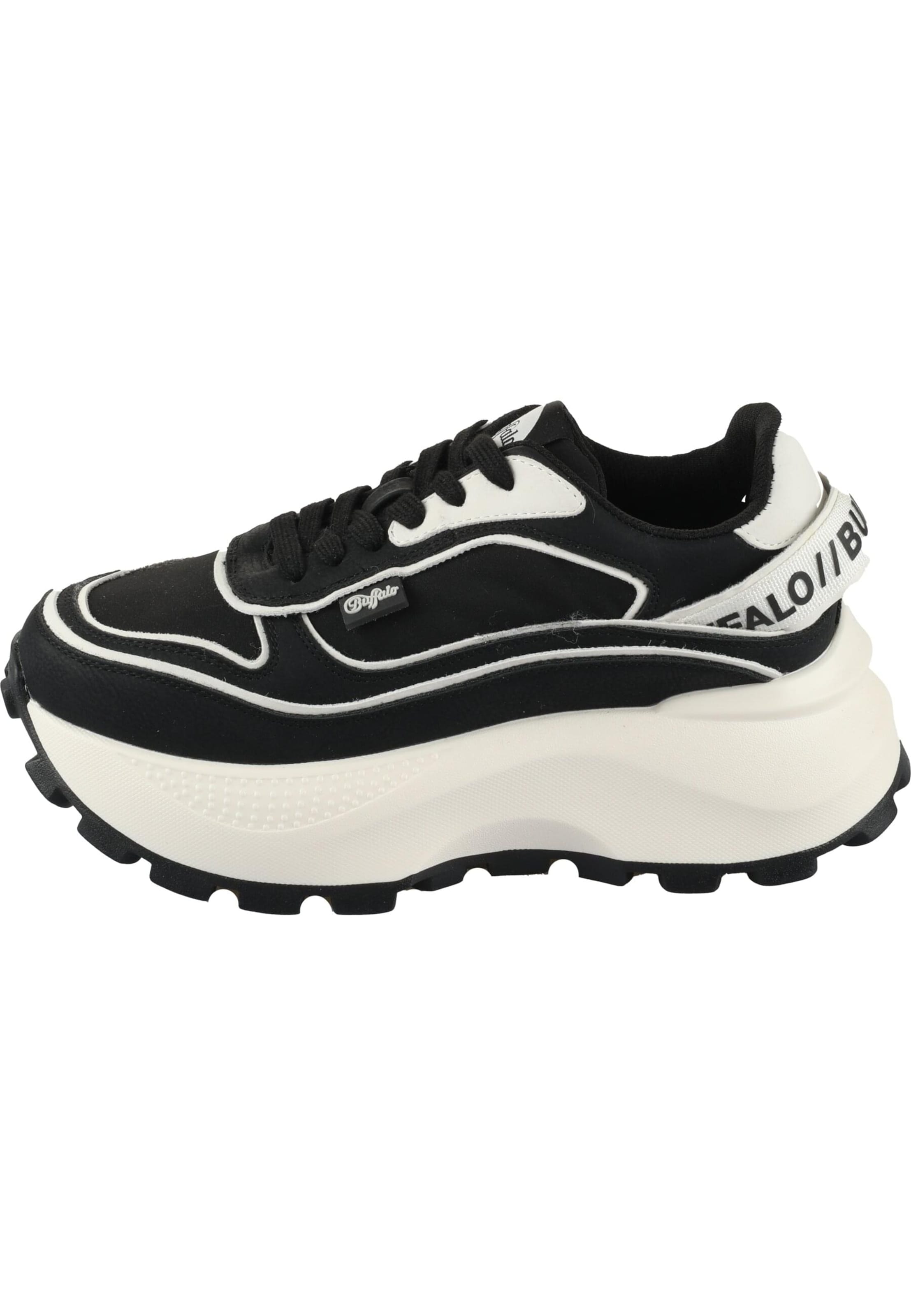 BUFFALO Tenisky 'Manhatten One' – černá: přední strana