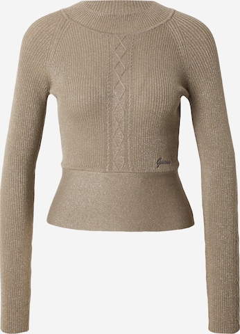 Pull-over 'MELODIE' GUESS en beige : devant