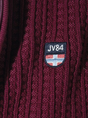 Jan Vanderstorm Strickjacke 'Onerva' in Rot