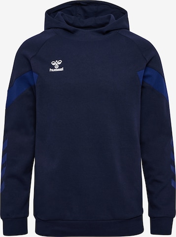 Hummel Athletic Sweatshirt 'Travel' in Blue: front