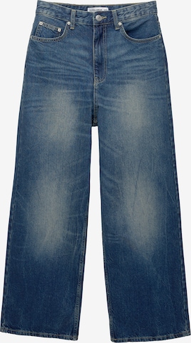 Pull&BearLoosefit Traperice - plava boja: prednji dio