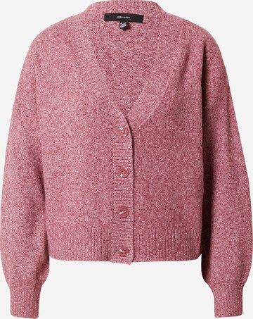 Cardigan 'Doffy' VERO MODA en rose : devant