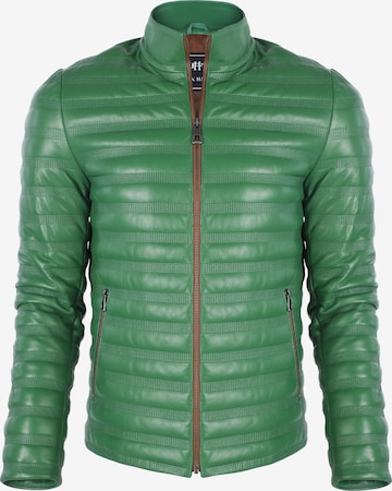 Veste mi-saison Felix Hardy en vert : devant