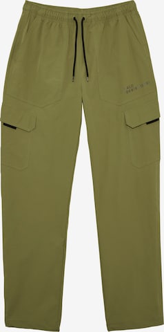Regular Pantalon cargo 'Halo Trail' HALO en vert : devant