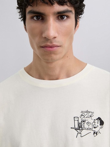 Scalpers Póló 'Scwaiter' - bézs