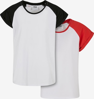 Urban Classics - Camiseta en blanco: frente