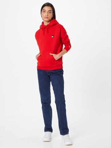 Tommy Jeans Sweatshirt 'HOMESPUN HEART' in Red