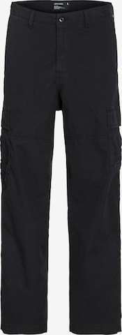 JACK & JONES Regular Cargo Pants in Black: front