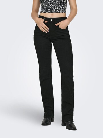 ONLY Flared Jeans in Schwarz