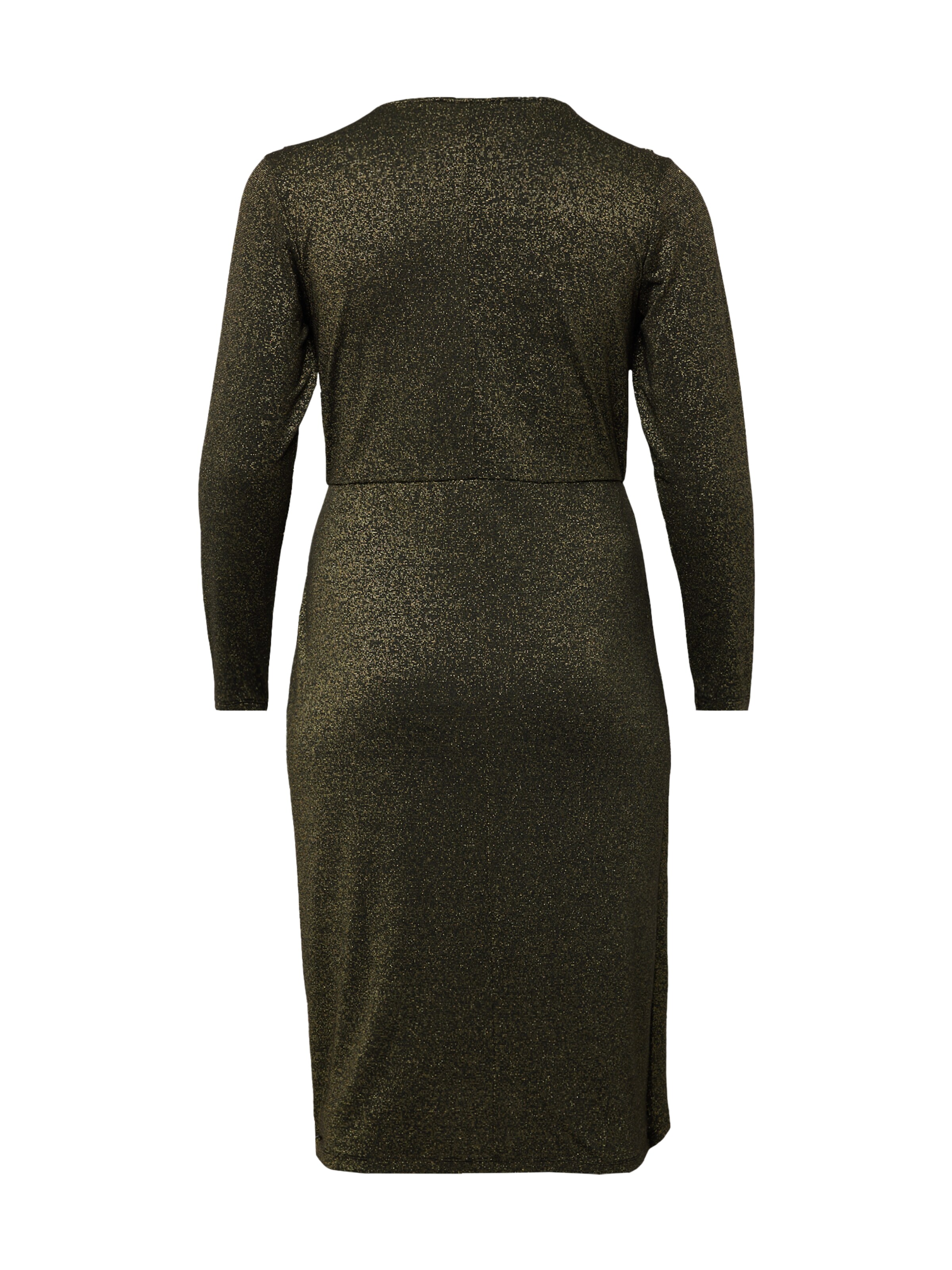 Guido Maria Kretschmer Curvy - Vestido 'Carmen' en verde: atrás