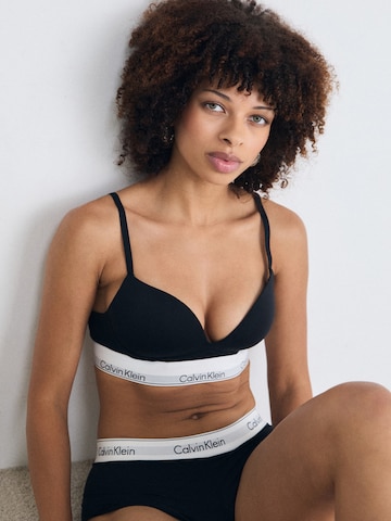Push-up Soutien-gorge Calvin Klein Underwear en noir