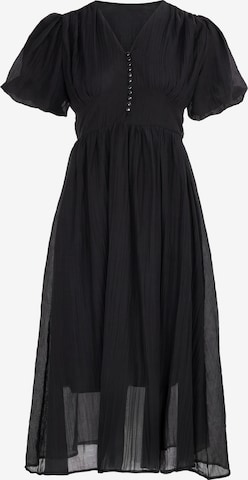 Robe IZIA en noir : devant
