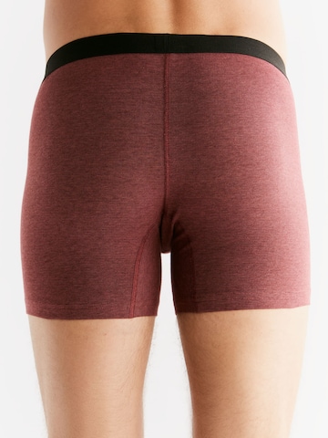 Albero Natur Boxershorts in Rot