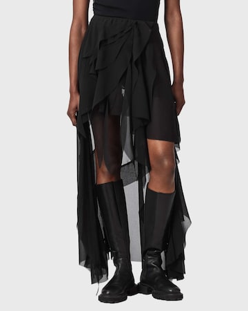 Gonna 'Melody' di AllSaints in nero: frontale