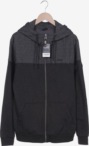 Ragwear Sweatshirt & Zip-Up Hoodie in XXL in Grey: front