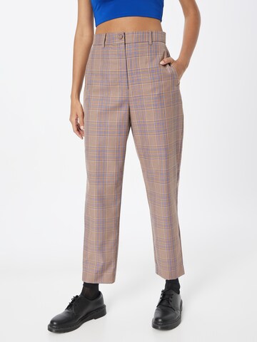 NÜMPH Regular Trousers 'GERDA' in Beige: front