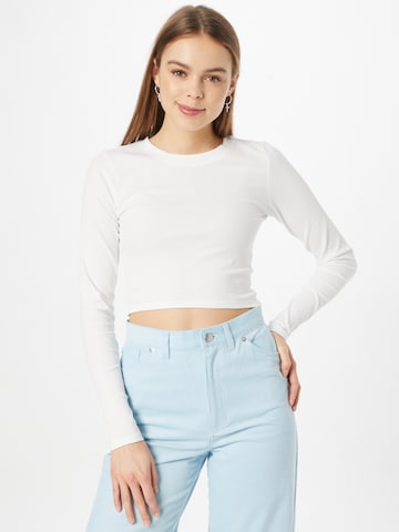 Monki Shirt in White: front