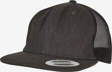 Flexfit Cap 'Denim Trucker' in Schwarz: predná strana