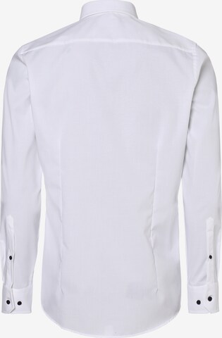 Finshley & Harding London Slim Fit Hemd in Weiß