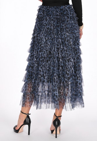 faina - Saia em azul