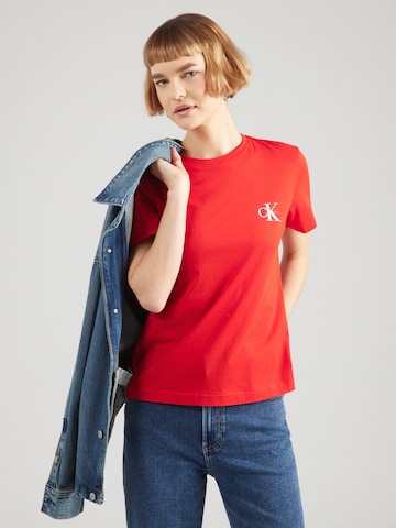 Calvin Klein Jeans Shirt in Red: front