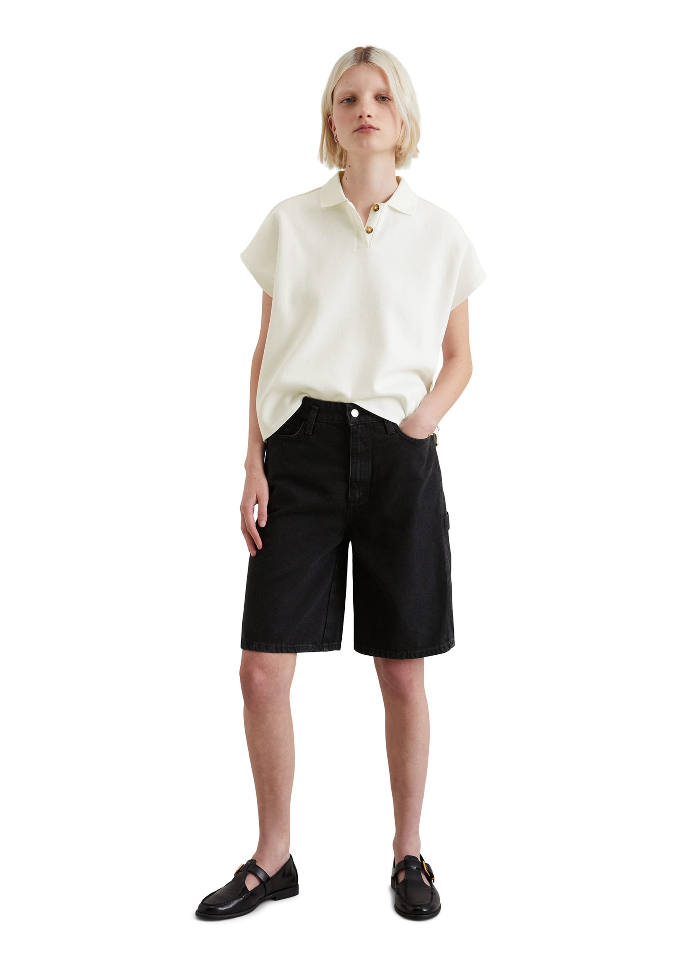 Maglietta di Marc O'Polo DENIM in bianco