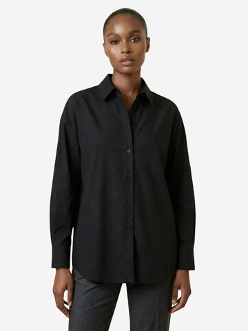 My fashion - Blusa em preto: frente