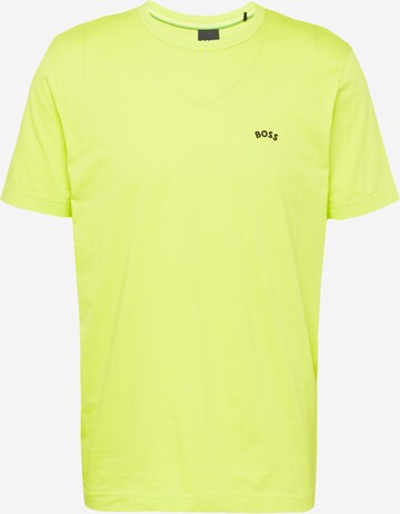 BOSS - Camiseta en verde: frente